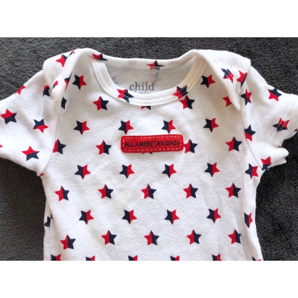 🇺🇸 “ALL AMERICAN BABY” Onesie 🇺🇸 - Picture 3 of 4